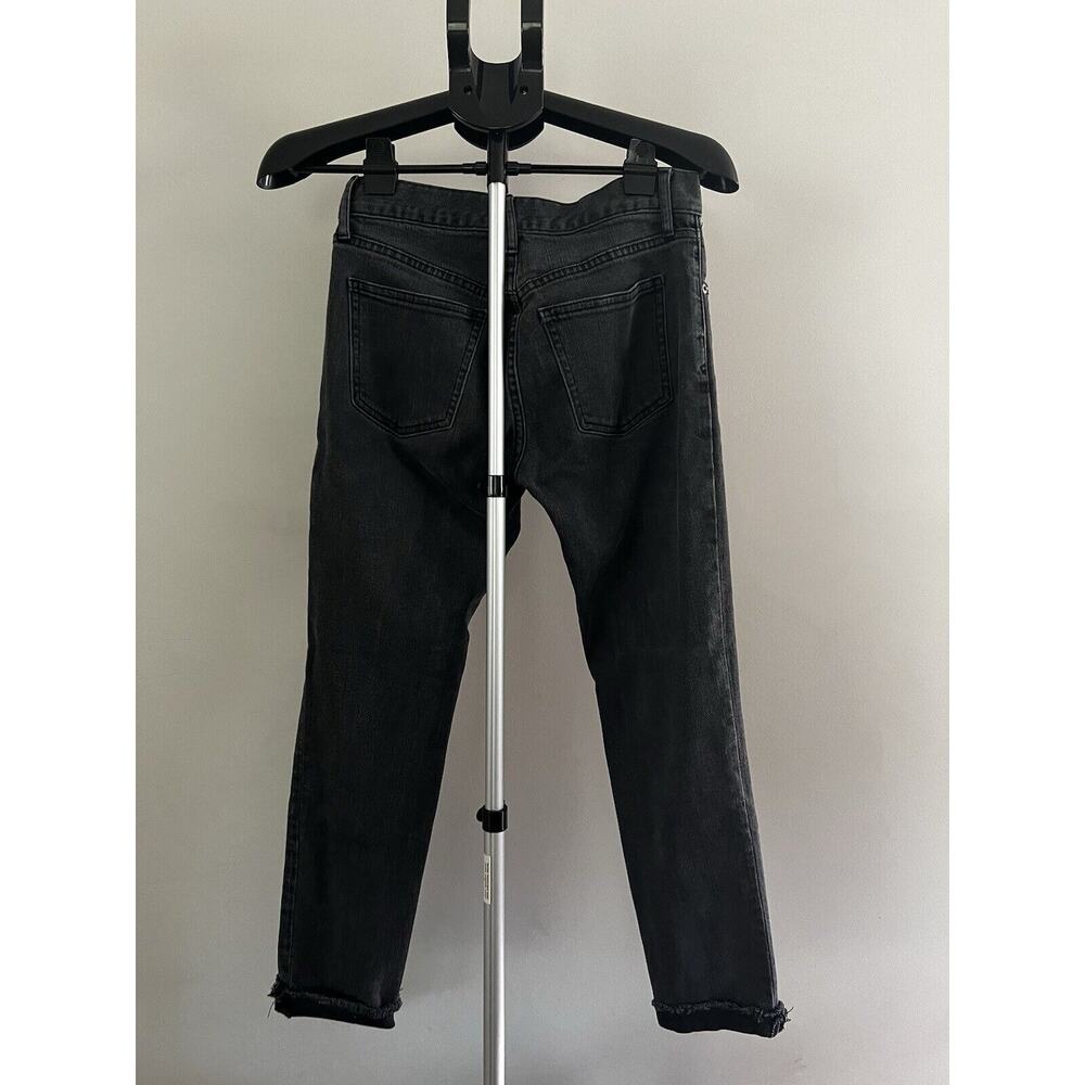 Gap 1969 Jeans Women's Size 24 Best Girlfriend Ash Grey - Picture 2 of 3